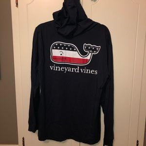 Vineyard Vines Long Sleeve USA Hoodie